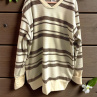 Dámský svetr Pruhy - L/XL