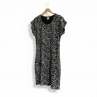 Dámské černobílé šaty