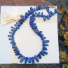 Lapis lazuli minerálový osobitý náhrdelník