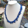 Lapis lazuli minerálový osobitý náhrdelník