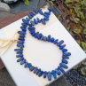 Lapis lazuli minerálový osobitý náhrdelník