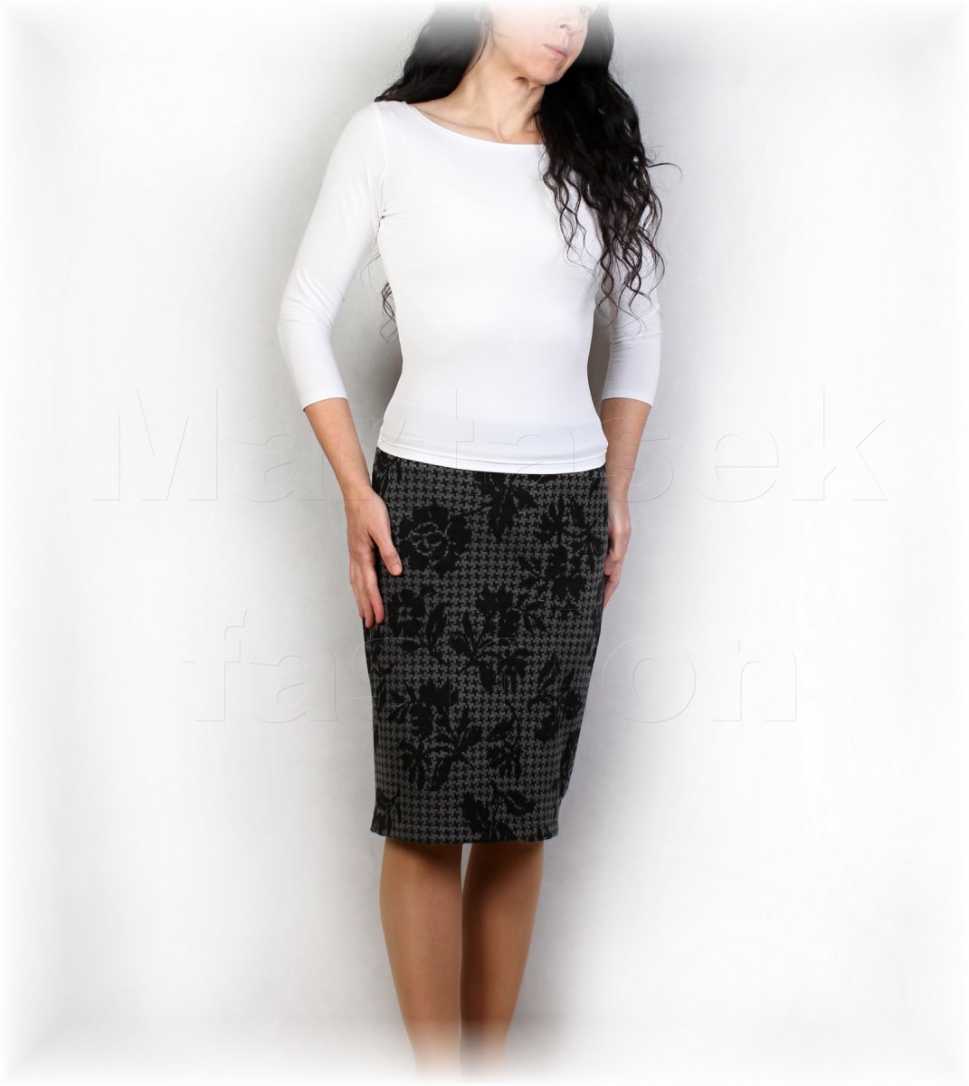 Sukně úplet podzim-jaro vz.927