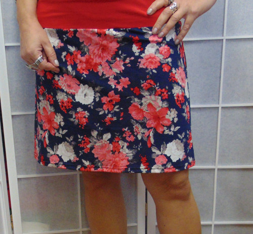 Sukně květy S - XXL