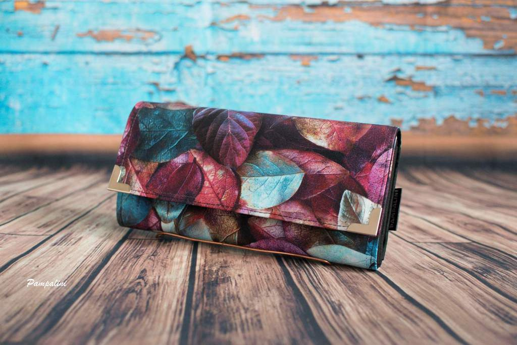 Velká peněženka na dvě měny - Lístky