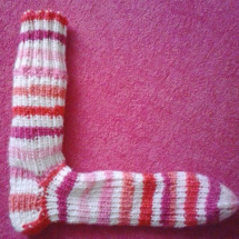 Ručně pletené ponožky - č. 6