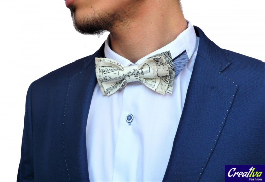 Pánský motýlek Classic Style - hudební