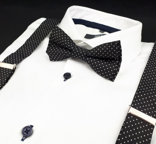 Set Motýlek a Šle - černá