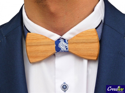 Svatební Dřevěný Motýlek Classic - dub