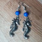 Mořský koník - náušnice