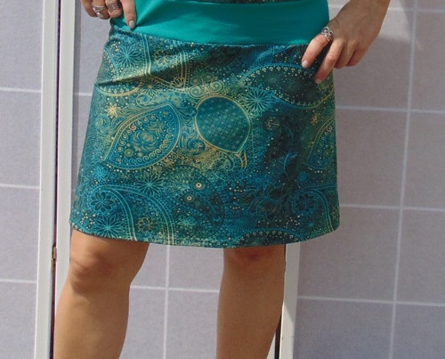 Sukně kašmírový vzor S - XXL