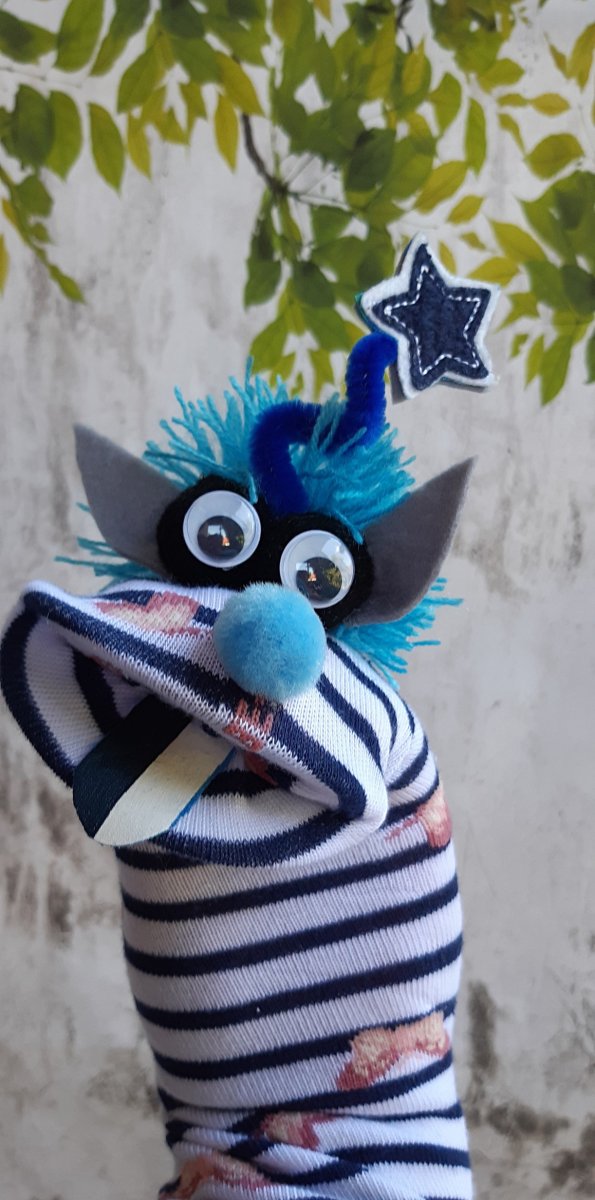 Maňásek ponožkáček Hvězdnáček . č.1826