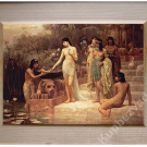 Obrázek č.1079 - reprodukce na plátně - 13 x 18 cm