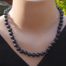 Tahitské černé perly - luxusní náhrdelník