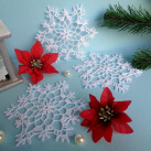 Vánoční ozdoba, hvězdička č.37