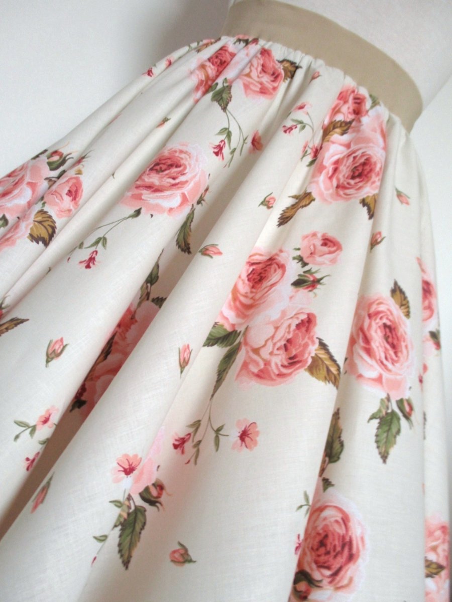 Sukně růže meruňková