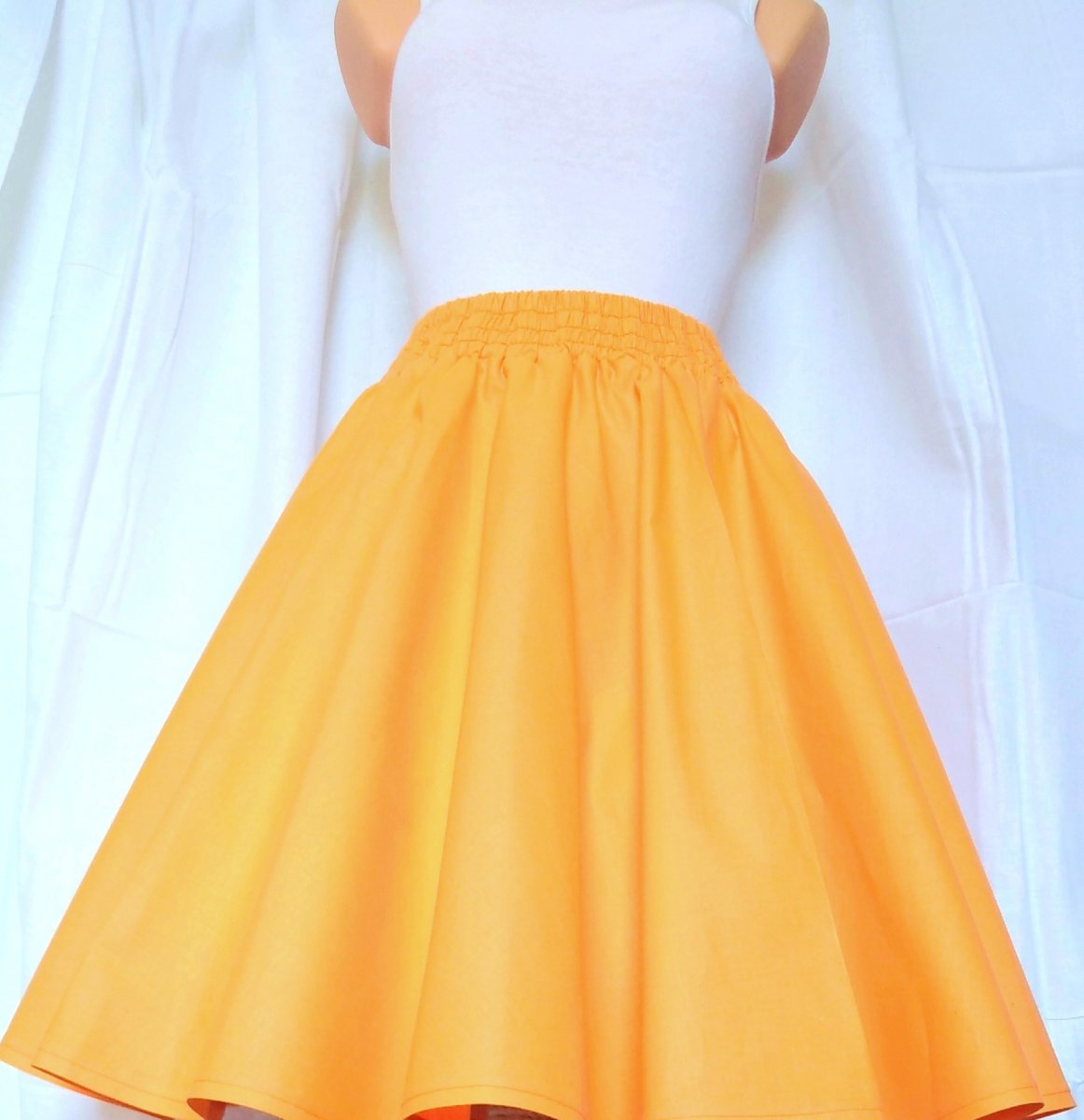 Sukně oranžová