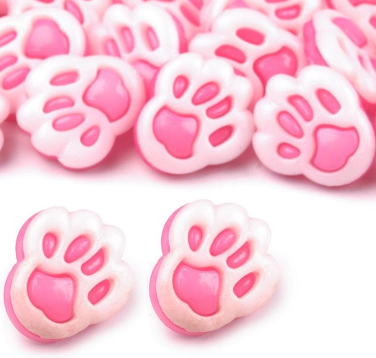 Plastové knoflíky - 3 kusy