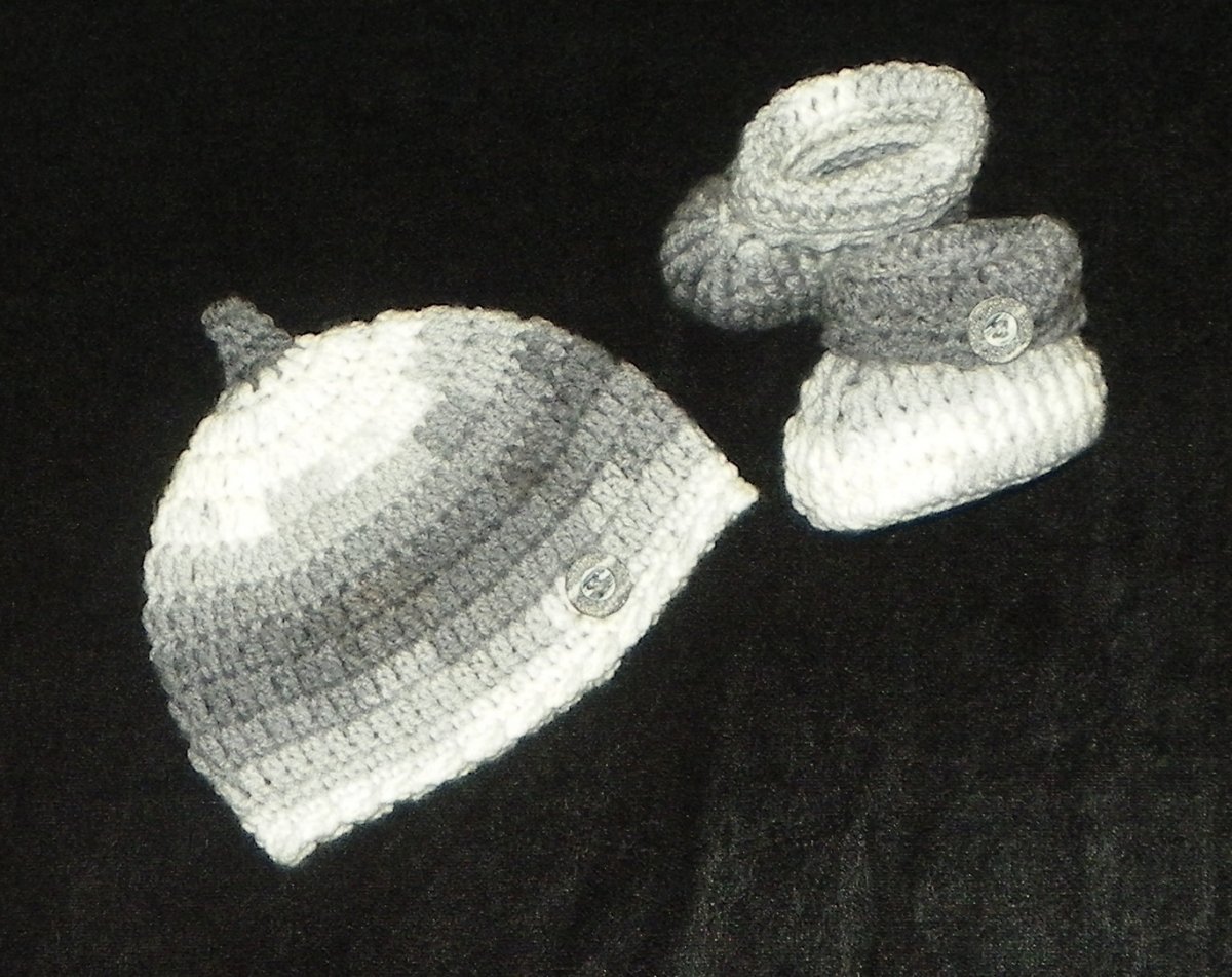 Setík-čepička a botičky