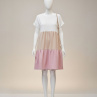 Dámské kreš šaty pink - S/M