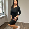 Dámské šaty Black se vzorkem-3velikosti