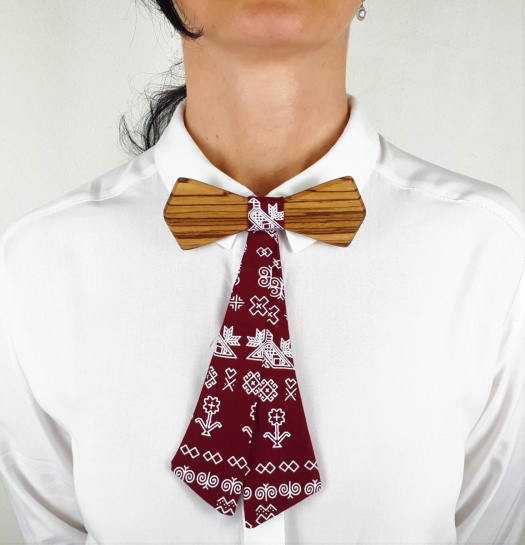 Dámský Dřevěný Motýlek Danae Luv