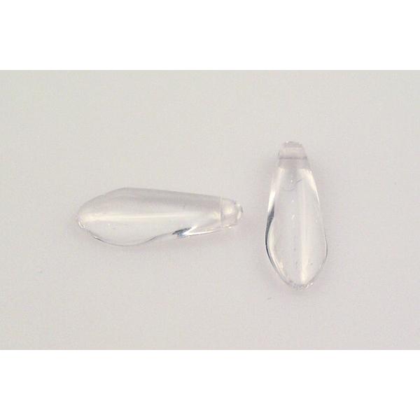 Mačkané korálky - jazýčky 6x16mm - 10 ks