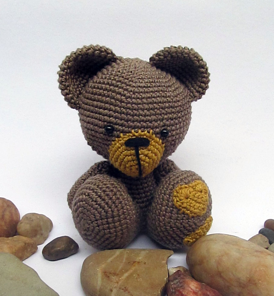 NÁVOD - Háčkovaný medvídek