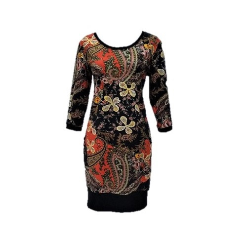 Mikinošaty kašmírový vzor, velikost XL -30%