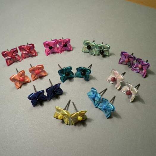 origami pecky kytičky