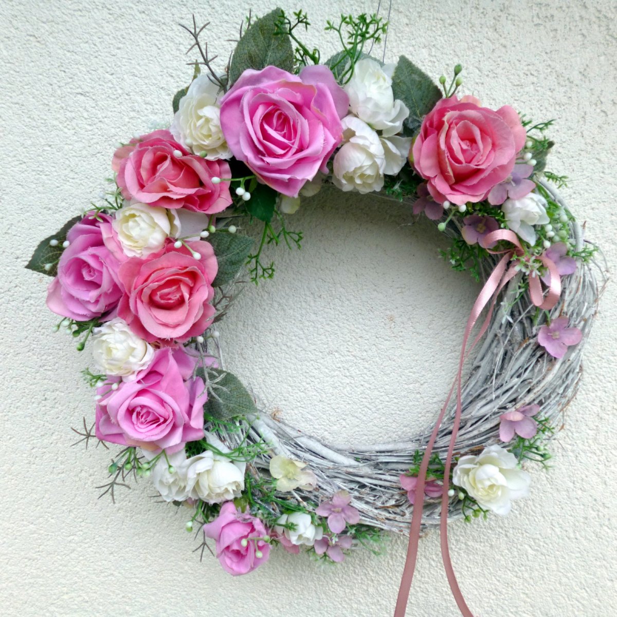 Šípková Růženka_věnec na dveře