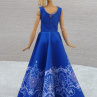 Dlouhé šaty pro Barbie