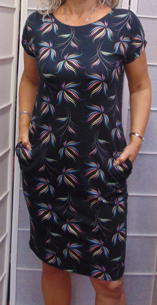 Šaty s kapsami, velikost M - SLEVA