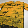 Žlutooranžové dětské triko s afr.zvířaty 12-14 let 11555468