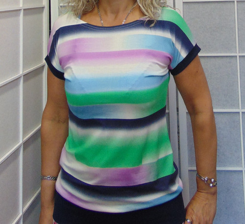 Tričko pruhy, velikost M 