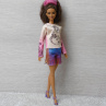 Barevné šortky pro Barbie