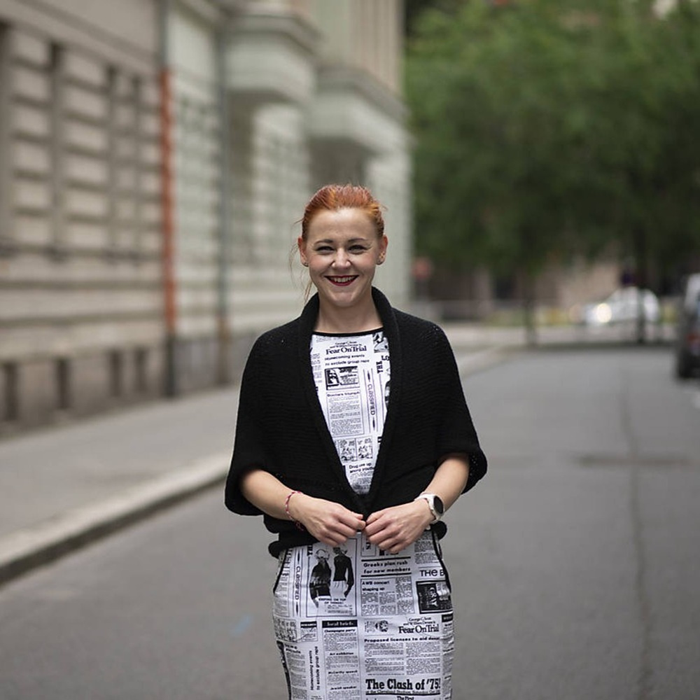 Pletená vesta - barva černá