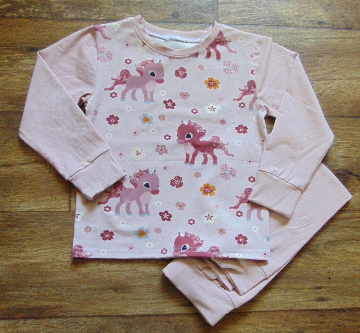 Dětské pyžamo - jednorožec (bavlna)