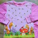 Dětské pyžamo - veverky (bavlna)