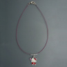 Hello Kitty s hůlkou - dětský náhrdelník