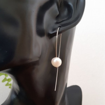 Minimalistické s říční perlou