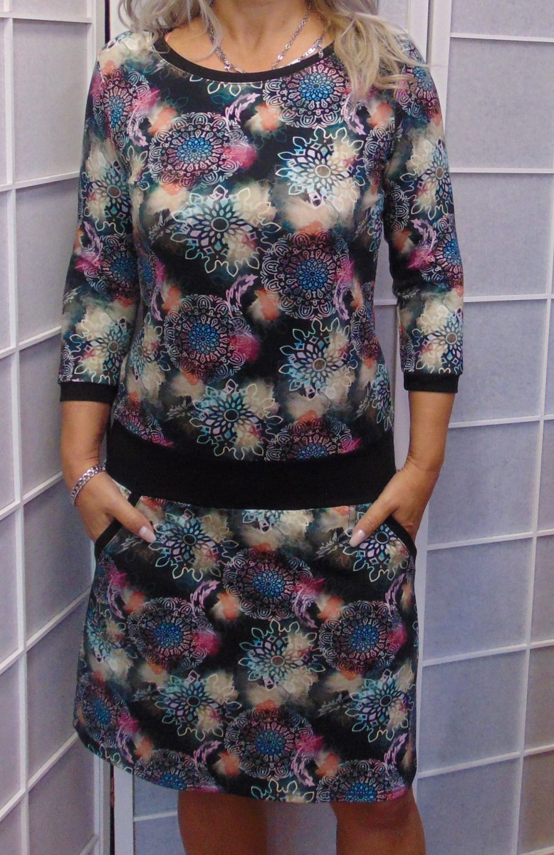 Šaty mandaly S - XXL