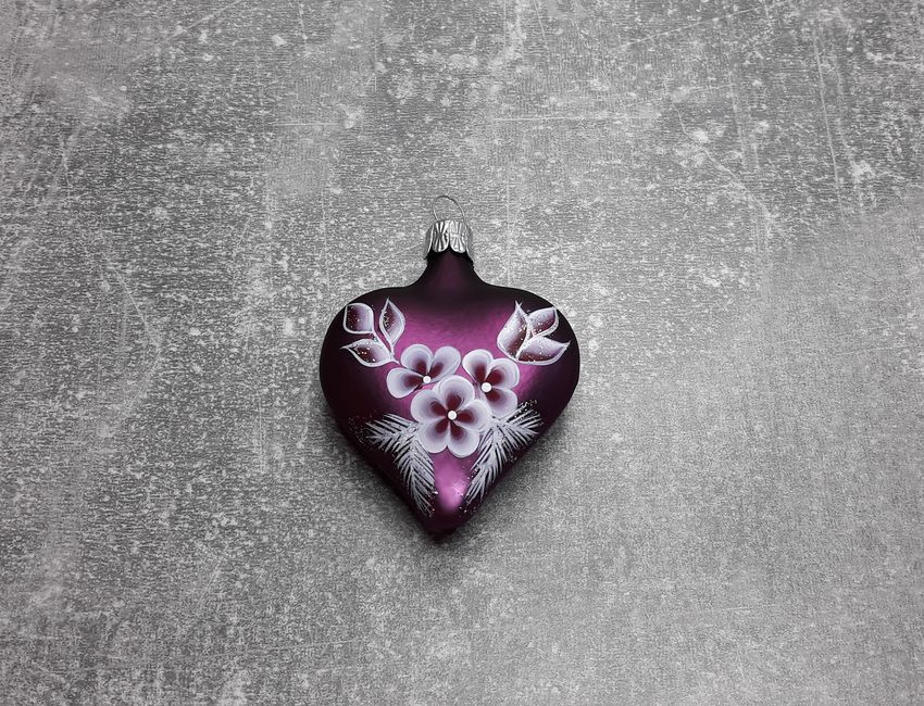  Vánoční ozdoby - srdce