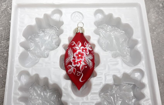 Vánoční ozdoba olivka 