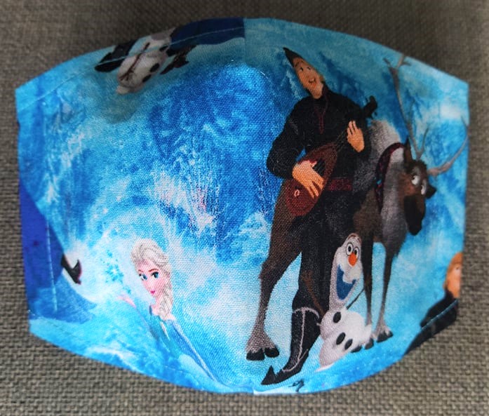 Rouška Designová Ledové království II. - dětská