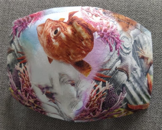 Rouška Designová Mořský svět