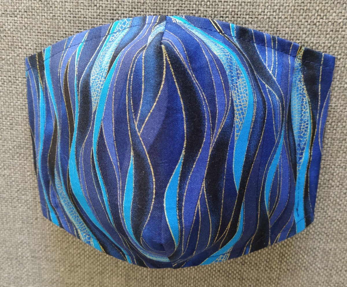 Rouška Designová  Dragonfly dance Blue