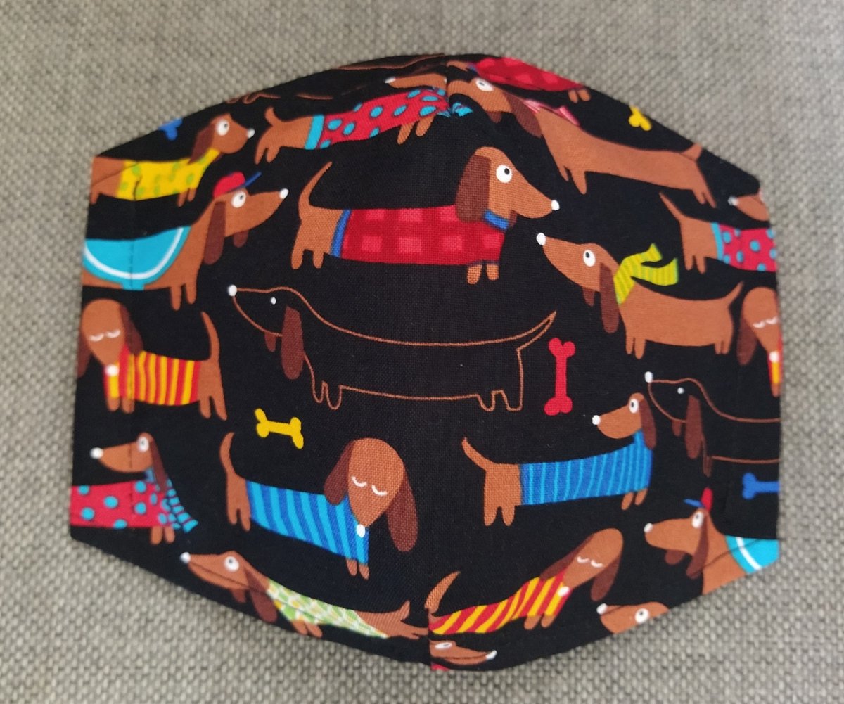 Rouška Designová Jezevčíci