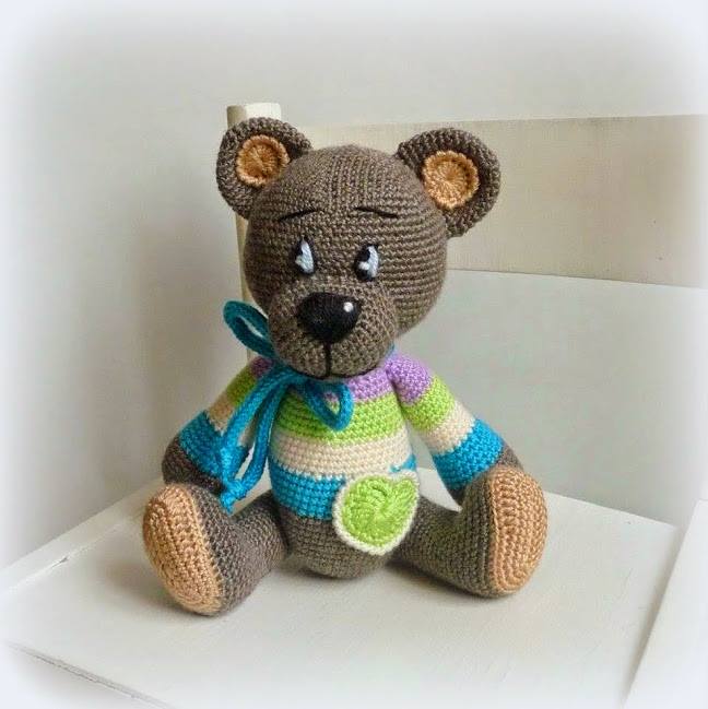 Medvídek pruháček- na objednávku