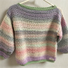 Ručně pletený svetr Duha - XS/S