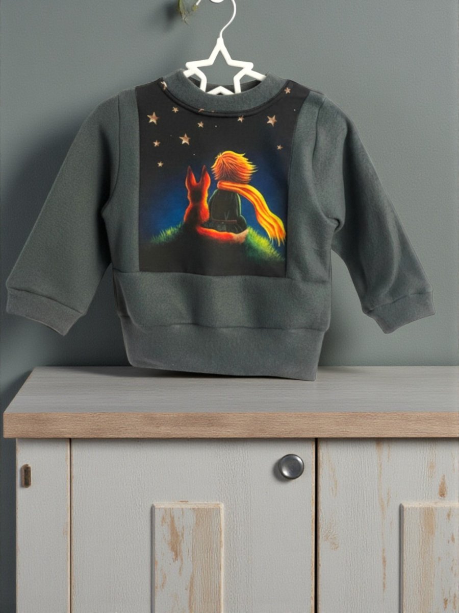 Dětská mikina flees Malý princ 98/104